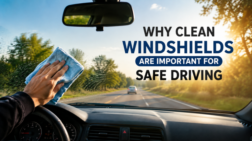 Clean Windshields Are Important for Safe Driving