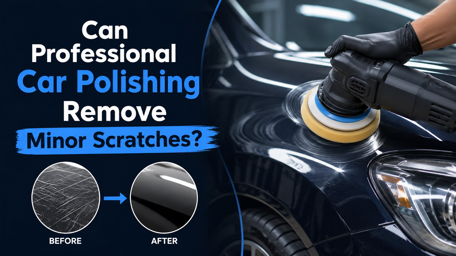 Professional Car Polishing Remove